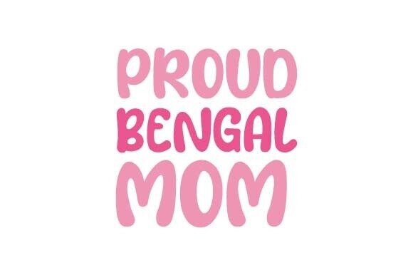 Bengal Cat SVG PNG Trendy T-shirt Design