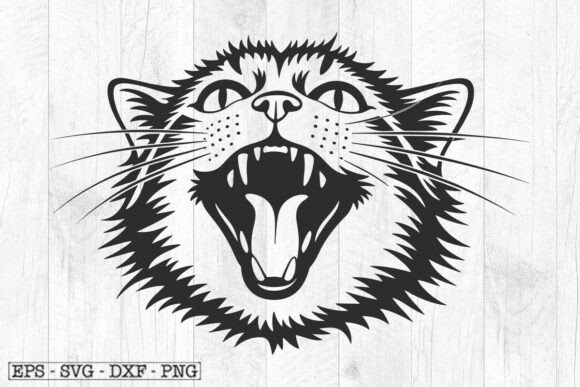 Cat Face SVG, Cat Wink SVG, Cute Kitten