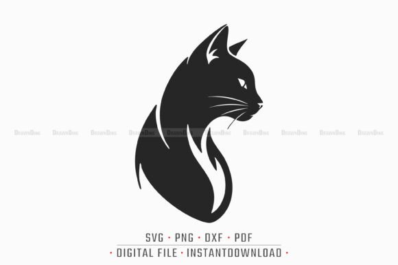 Cat Head SVG for Cricut & Silhouette