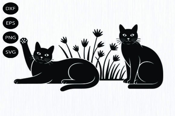 Cat Lover SVG + Heart SVG