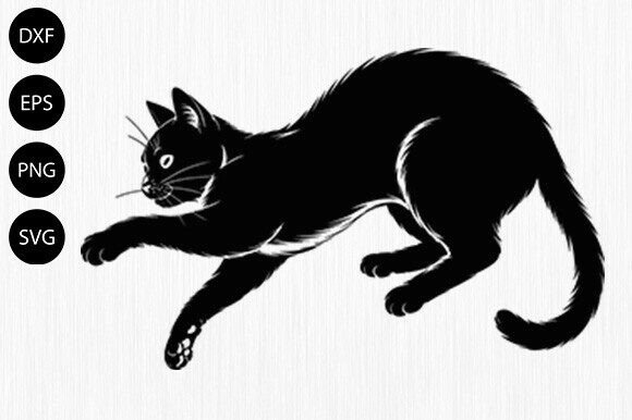 Cute Cat SVG Files for Cricut Laser Cut
