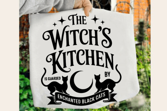 Halloween Witch Kitchen SVG Design