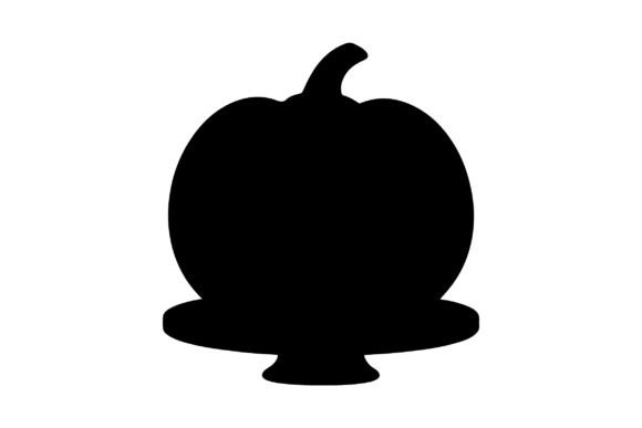Pumpkin Cake Silhouette